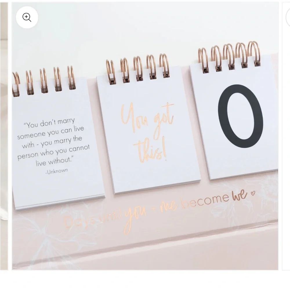 Wedding Countdown Calendar